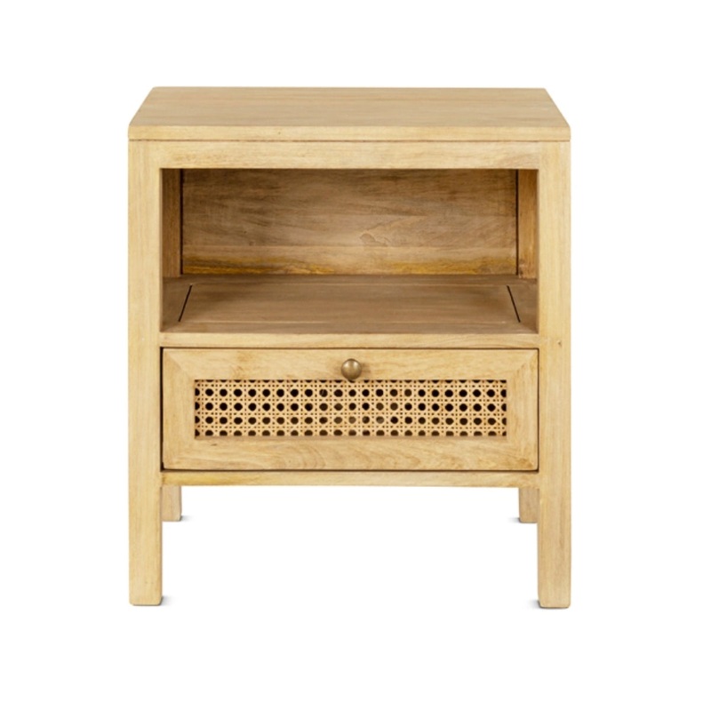 Kanz Mango Wood Bedside Table