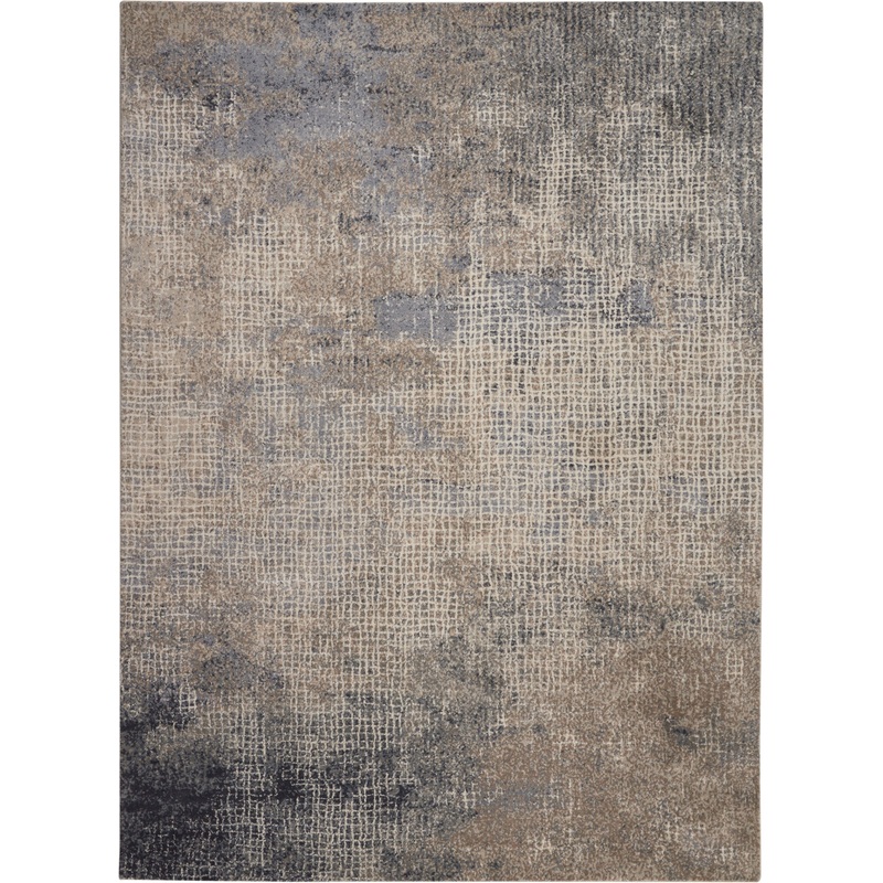 Nourison Home Moroccan Celebration 7’10” x 10’6″ Ivory/Grey Contemporary Indoor Rug