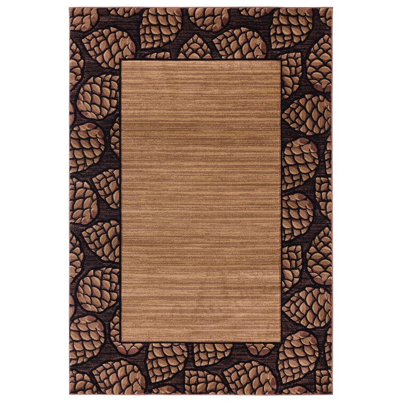 2055-Pine Border Synthetic Blend Indoor Area Rug by United Weavers
