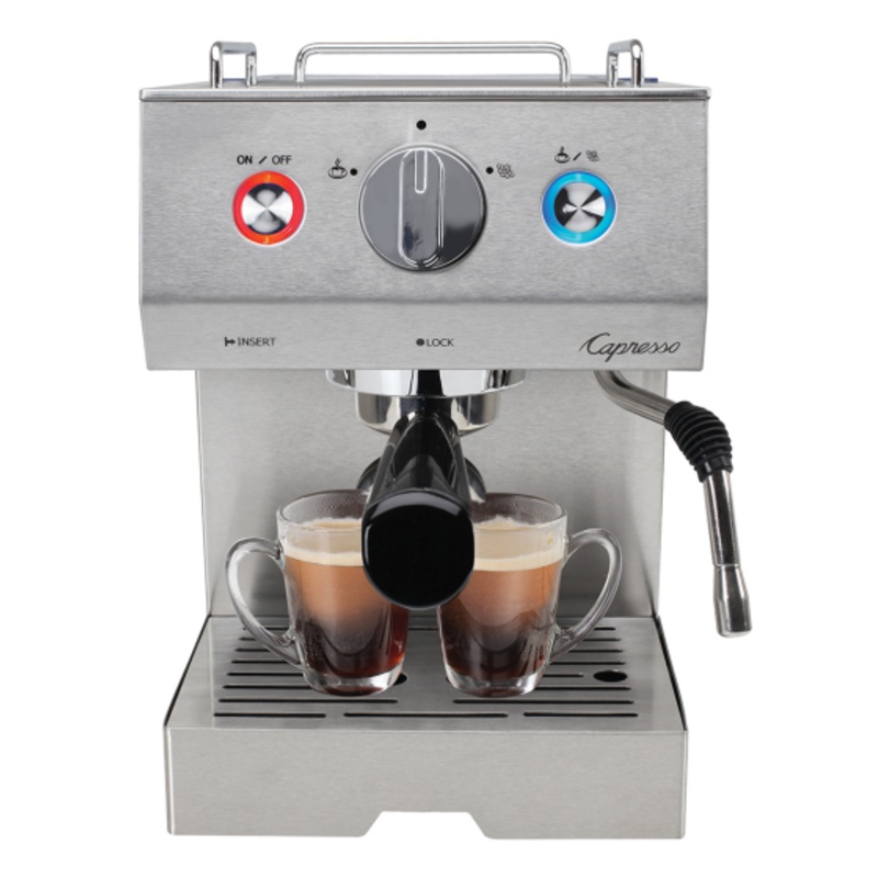 Capresso Caf Select Professional Stainless Steel Espresso & Cappuccino Machine