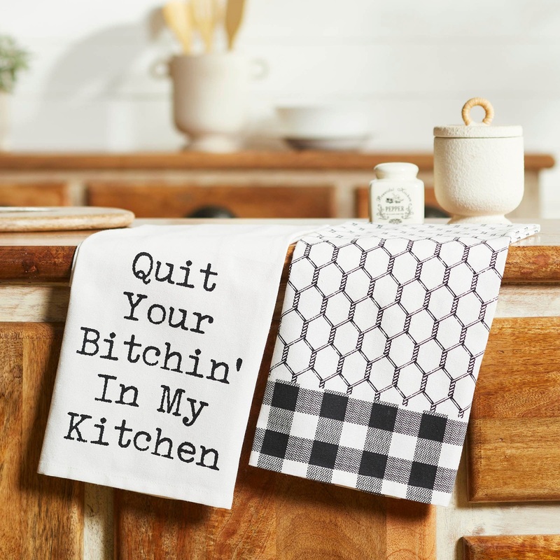 Down Home In My Kitchen Tea Towel Set of 2 19×28