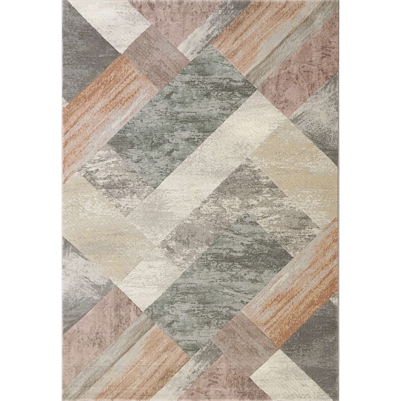 Dynamic ECLIPSE 63484 Machine-Made  Geometric Contemporary Area Rug