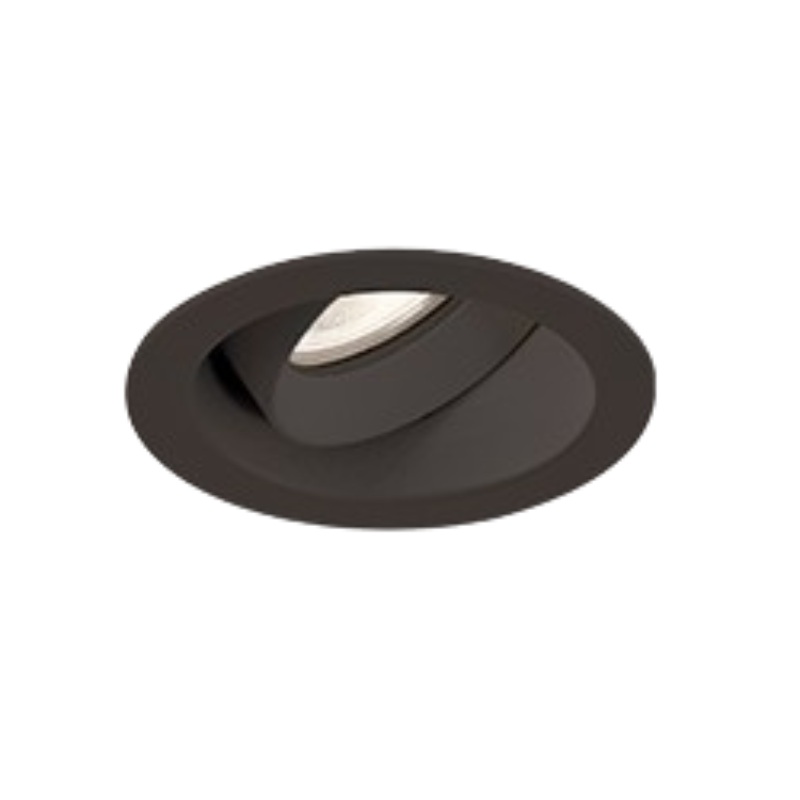 Eurofase BTGO-1R-T Baby Tango 1 Light 5W Round LED Flat Gimbal Trim, Honeycomb Louvre