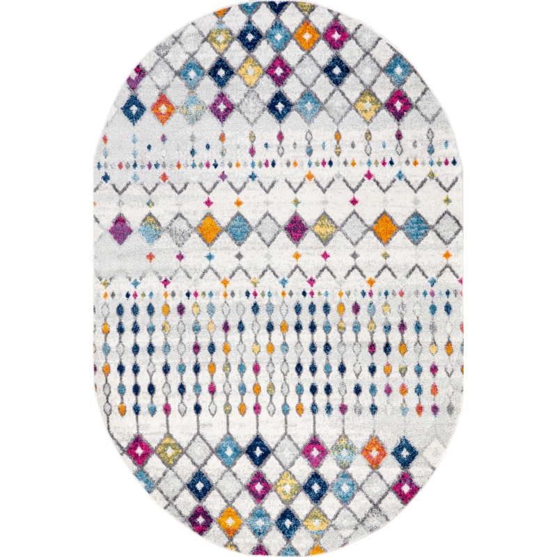 Moroccan Trellis Rug | Multicolor