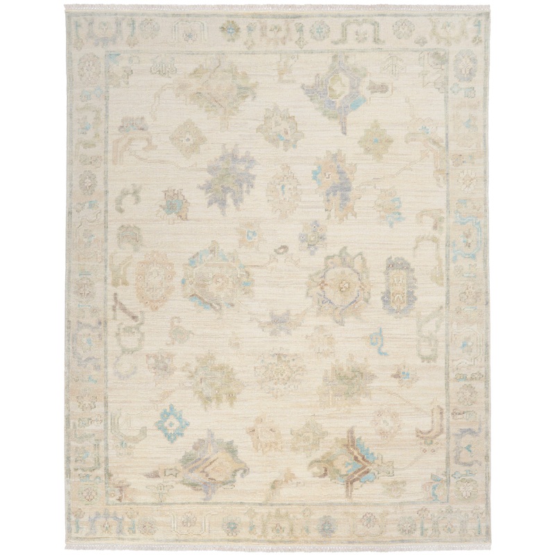 Nourison Odessa 8’6″ x 11’6″ Ivory Multicolor Vintage Indoor Rug