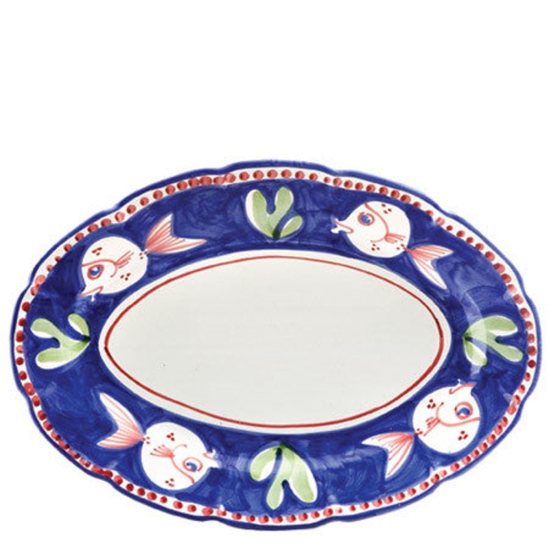 VIETRI: CAMPAGNA Pesce Oval Platter