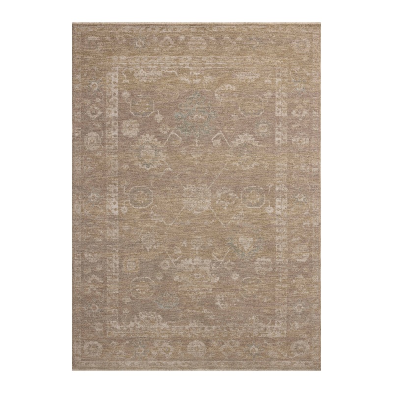 Chris Loves Julia x Loloi Louisa Taupe / Gold Rug