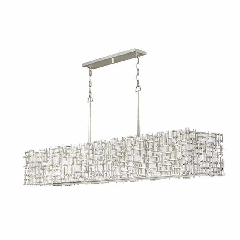 Fredrick Ramond FR33109 Farrah 10-lt 60″ LED Linear Chandelier