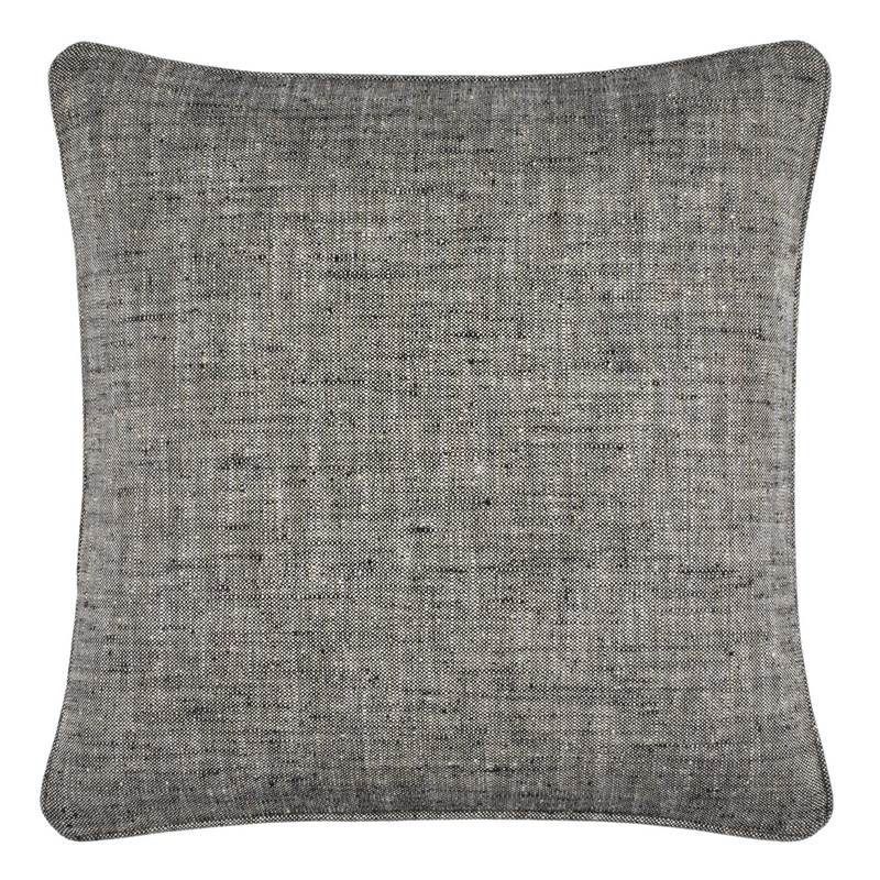 Greylock Indoor/Outdoor Decorative Pillow Cover | Black