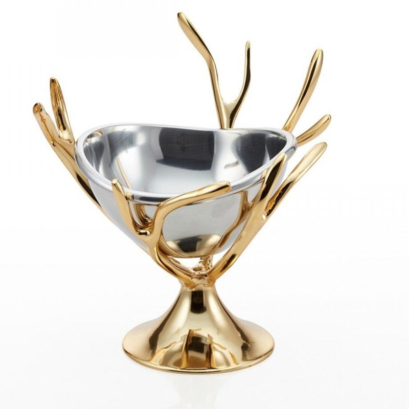Manzanita Pedestal Nut Dish