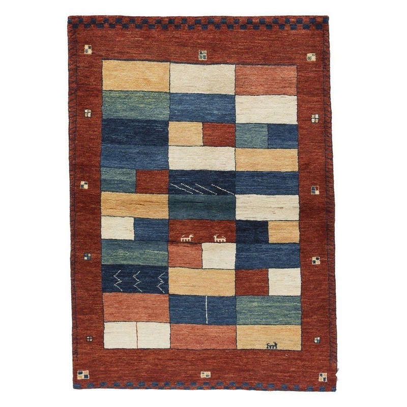 TUFENKIAN PERSIAN GABBEH TAJIK  3′ 3″ X 4′ 8″