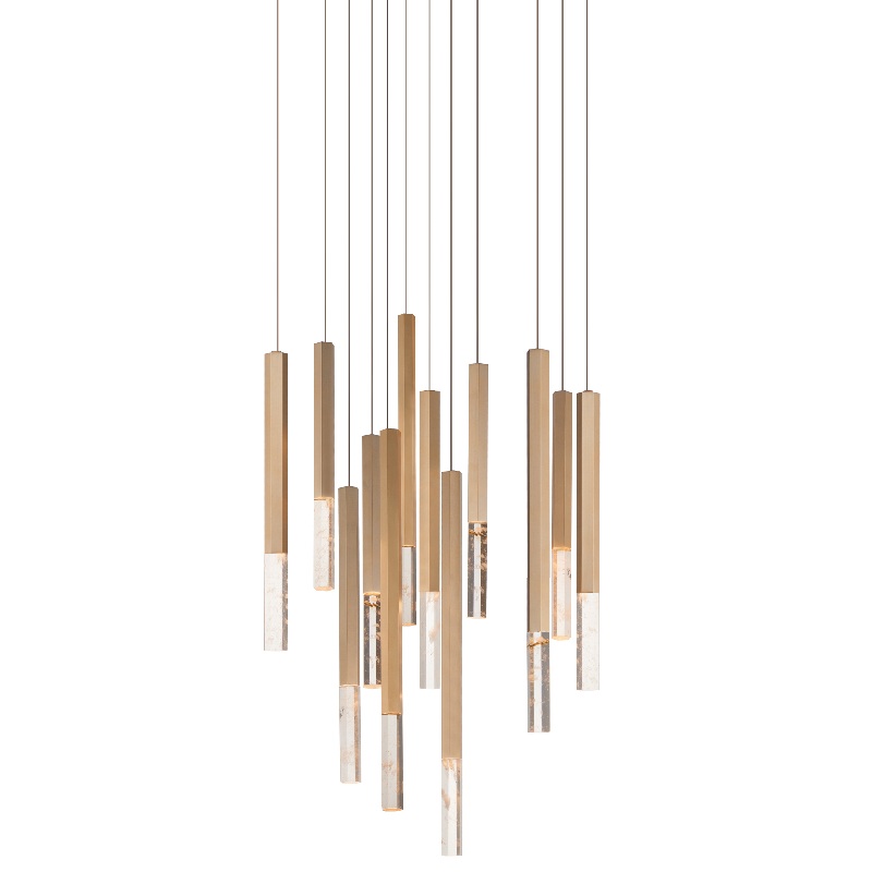 ET2 E11032 Diaphane 12-lt 28″ LED Pendant