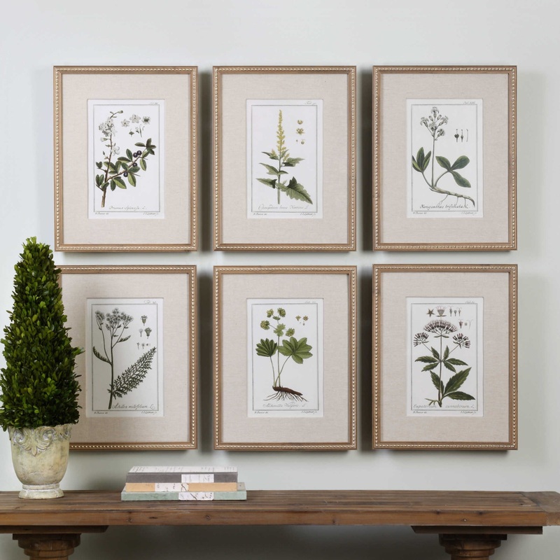 Green Floral Botanical Study