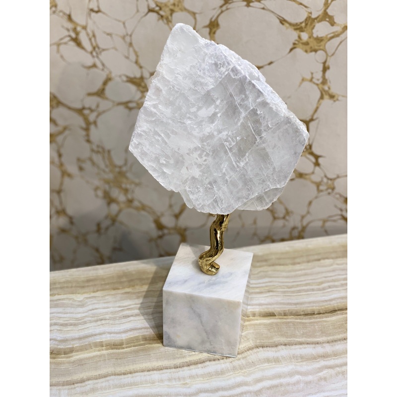 Home Decor Ella Selenite Ornament – Medium