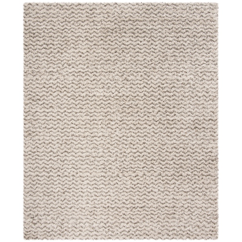 Hudson Shag SGH330A IVORY / GREY