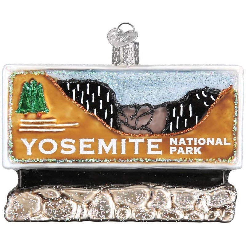 Old World Christmas Glass Blown Yosemite National Park Ornament
