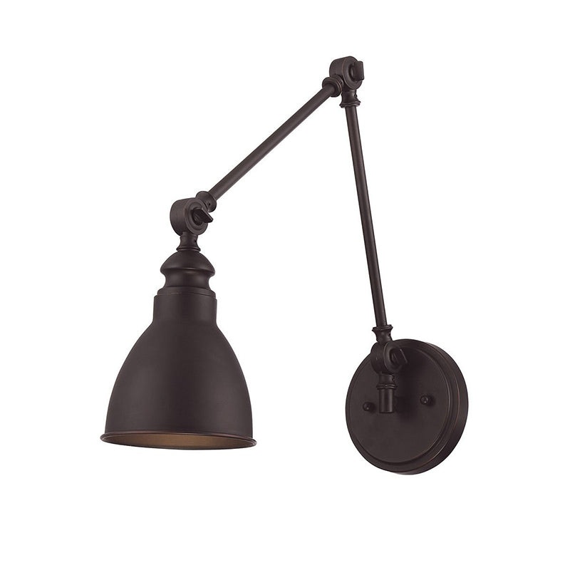 Savoy House 9-960-1 Dakota 1-lt 17″ Tall Adjustable Sconce
