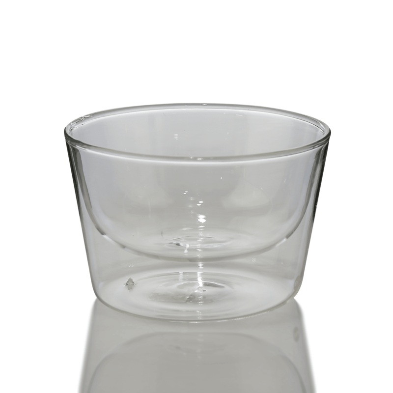 Zwiesel Kristallglas Transparent Jenaer Glass Serving Bowl Tall- Set of 2  Large