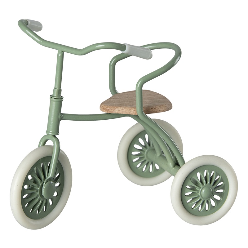 Maileg Abri  tricycle, Mouse – Green