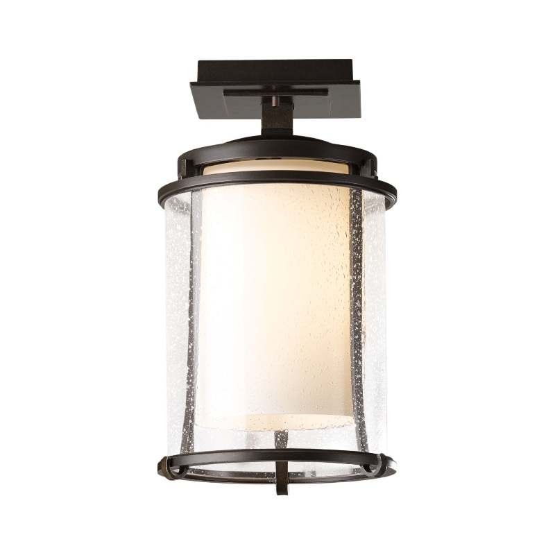 Hubbardton Forge 365605 Meridian 1-lt 8″ Outdoor Semi-Flush
