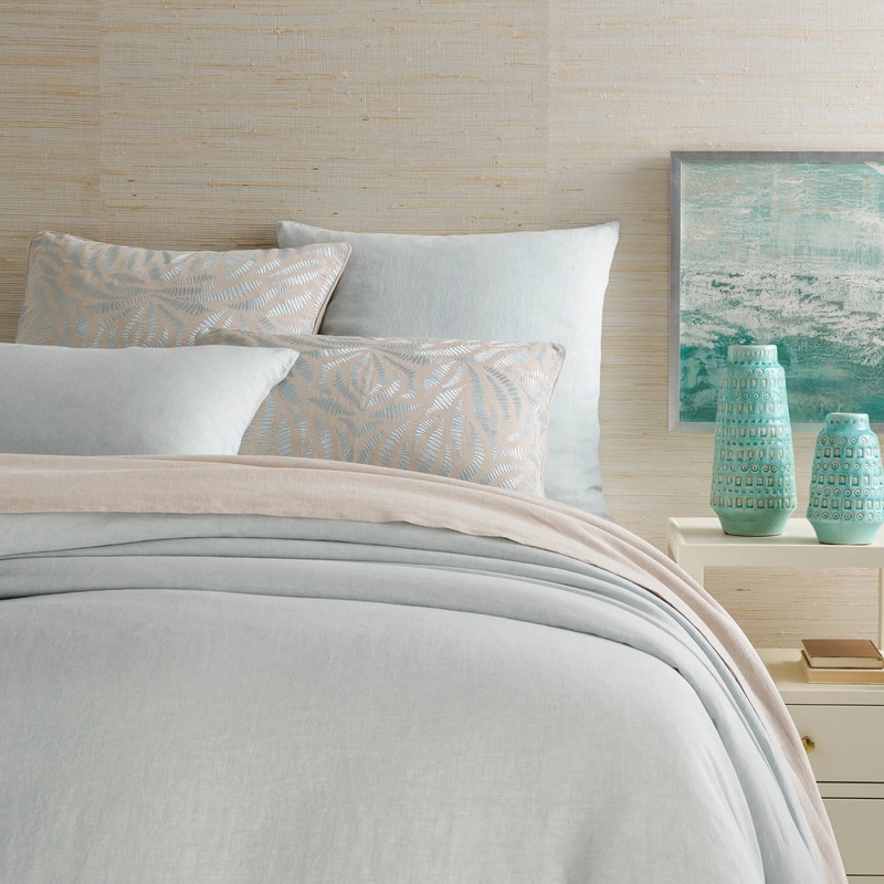Lush Linen Duvet Cover | Sky