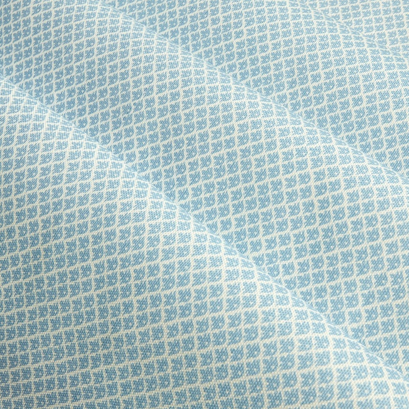 Blue Lotus Flower Fabric