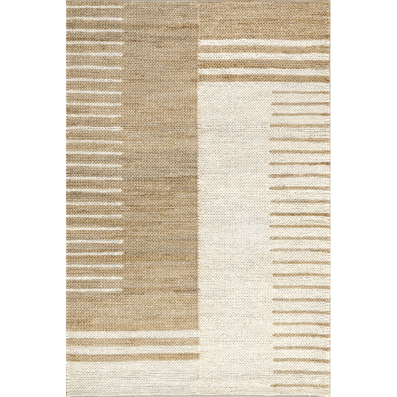 Gabi Woven Ladder Jute Rug | Natural