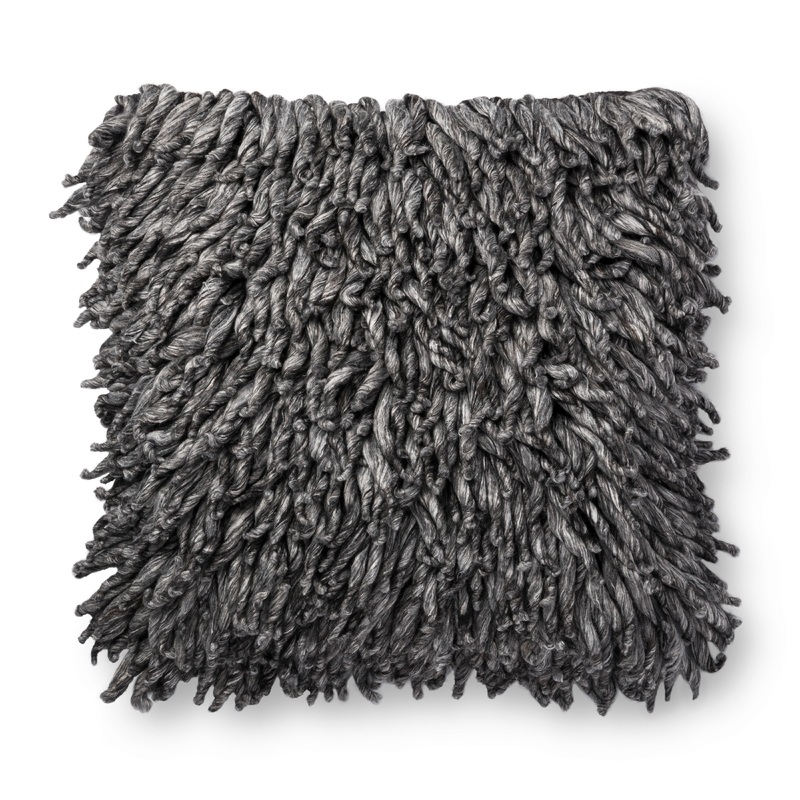 Loloi Pillow | Charcoal