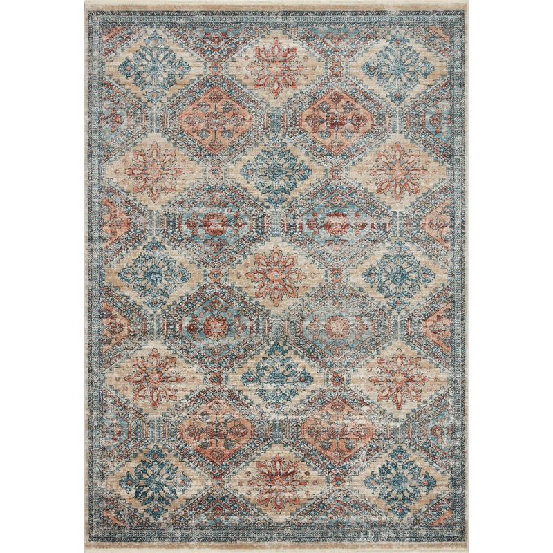 Magnolia Home by Joanna Gaines x Loloi Elise Rug | Multi / Blue