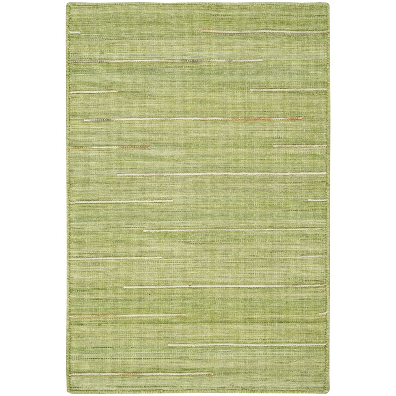 Nourison Interweave 2′ x 3′ Green Modern Indoor Rug