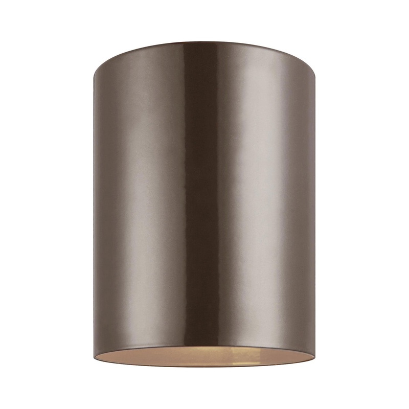 Outdoor Cylinders LED Flush Mount Ceiling Light