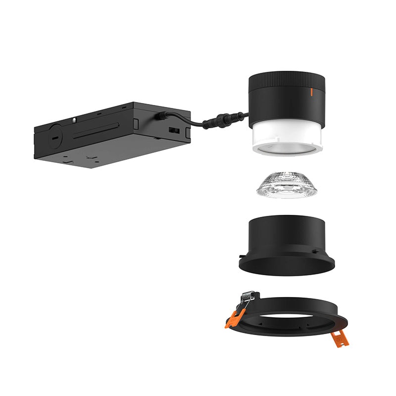 Dals RC04-CC Versa 4″ Modular Recessed Downlight, 5CCT Selectable, Regressed