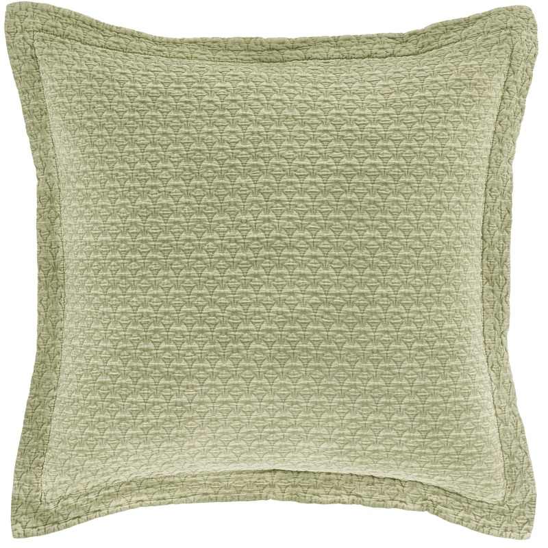 Hawley Matelasse Sham | Sage