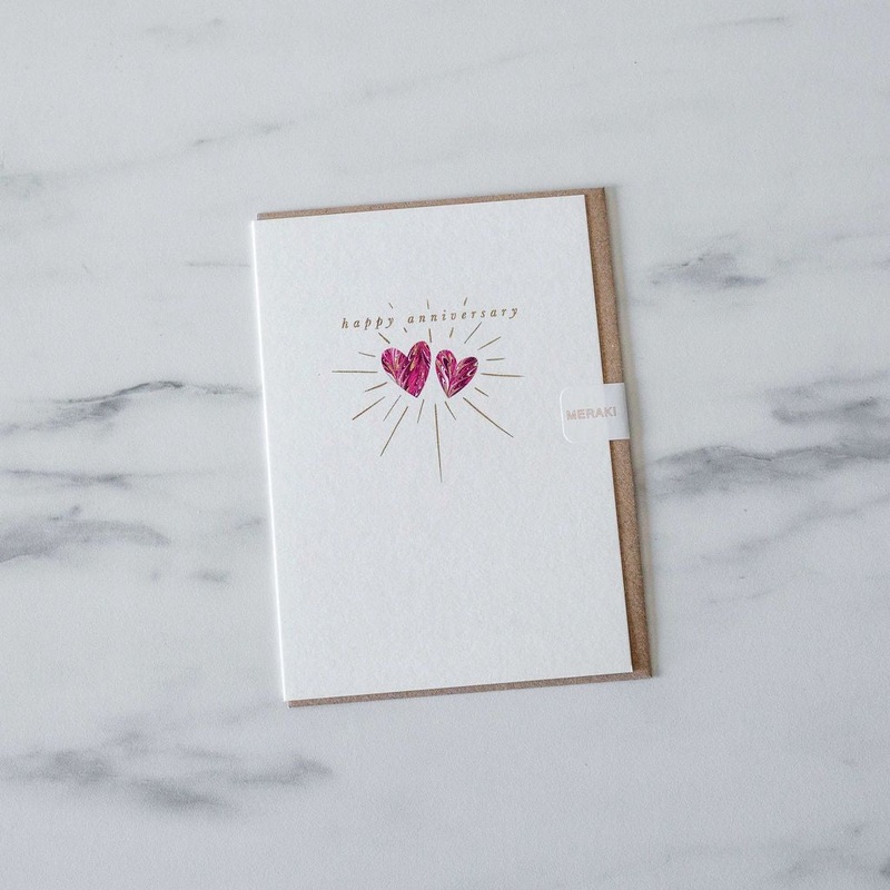 Hearts Anniversary Card