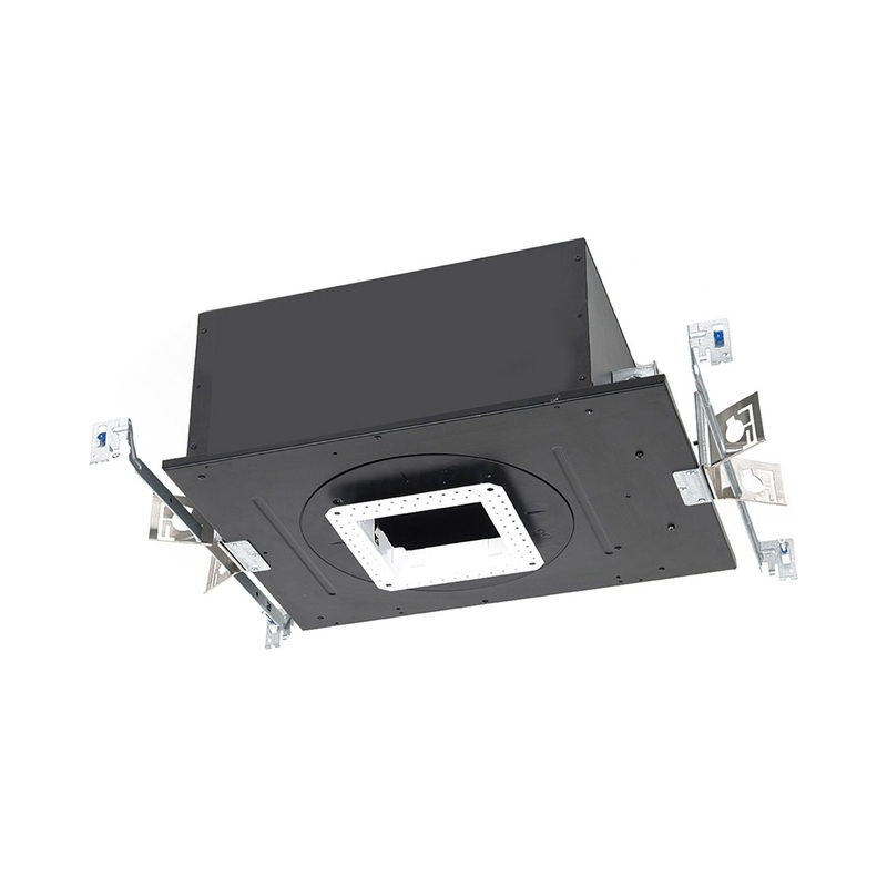 Volta 4.5 Inch Square Trimless New Construction Recessed Housing