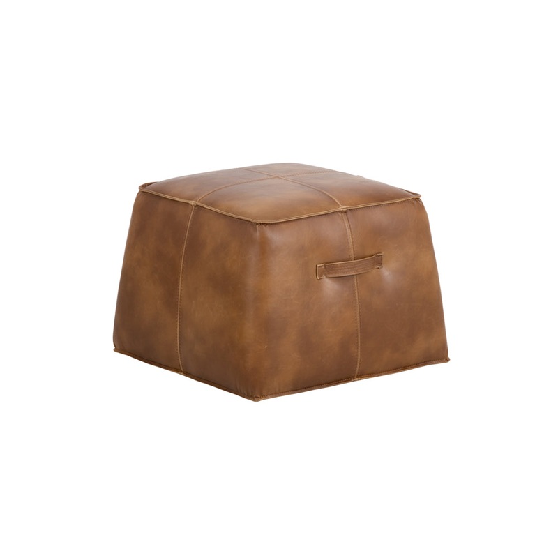 Aiden Ottoman / Tan