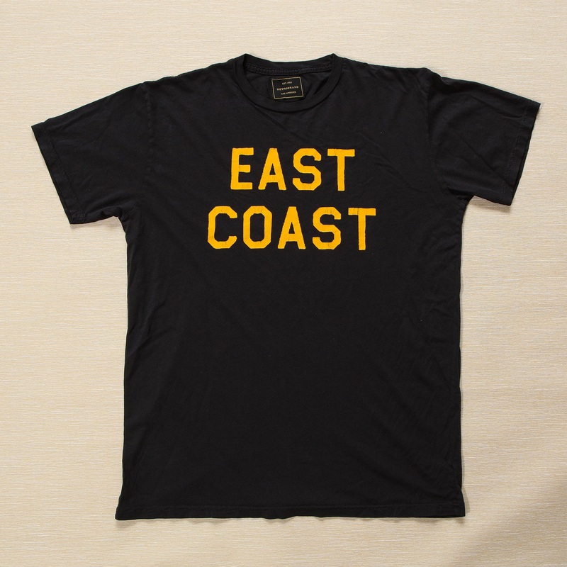 Black East Coast Tee