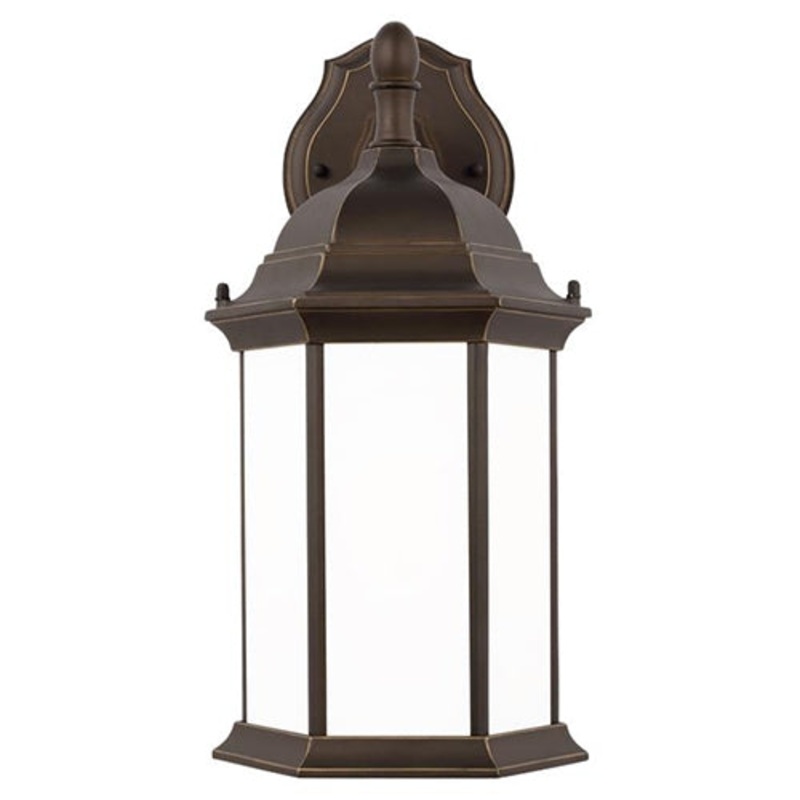 Generation 8938751EN3 Sevier 1-lt 8″ LED Downlight Outdoor Wall Lantern