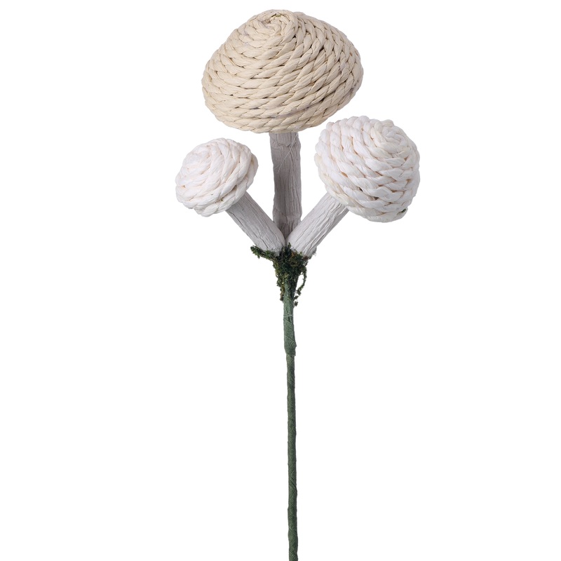 Natural Woven Mushroom Pick