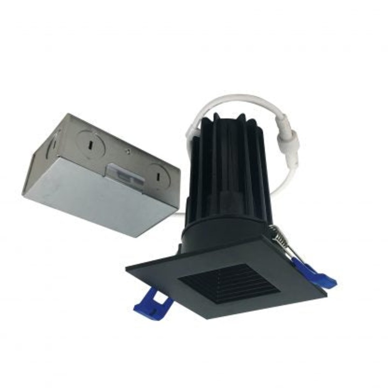 Nora NM2-2SB85 2″ M2 Square Mini Recessed LED Baffle – 850 Lumens