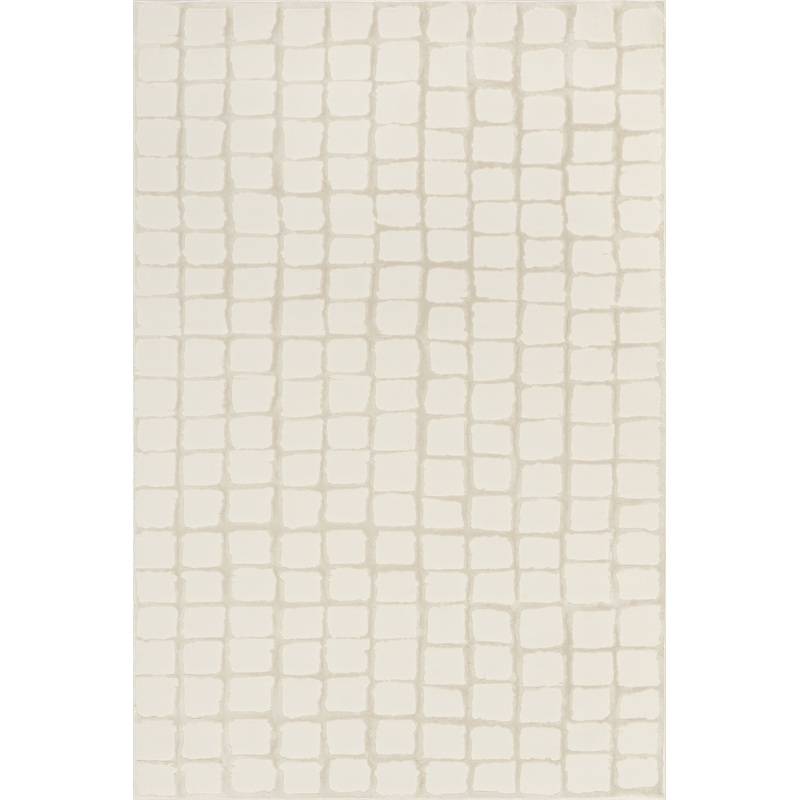 Spring Lake Plush Textured Washable Rug | Beige