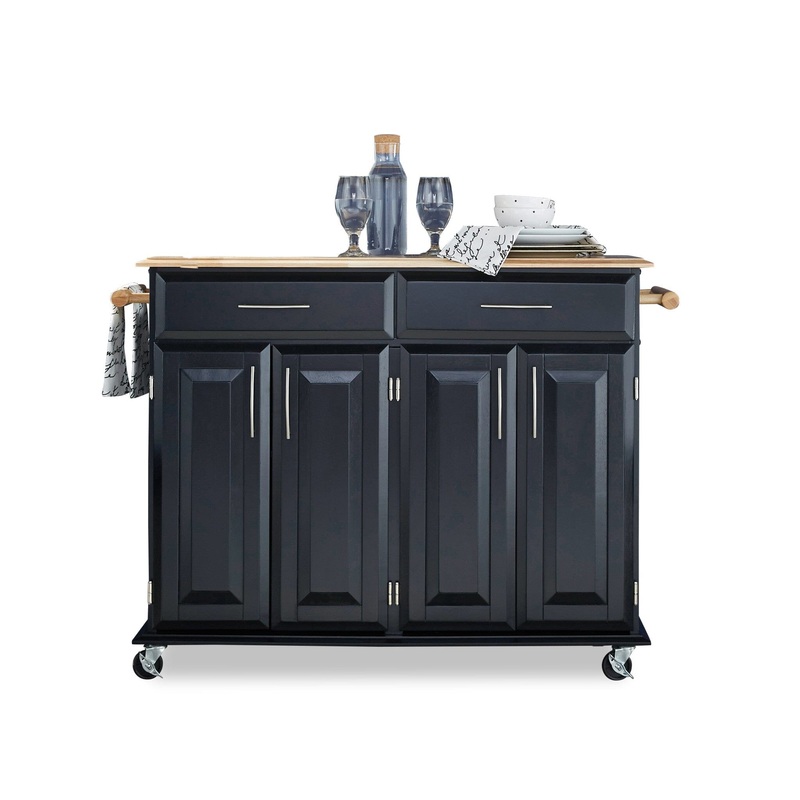 Traditional Kitchen Cart By Dolly Madison