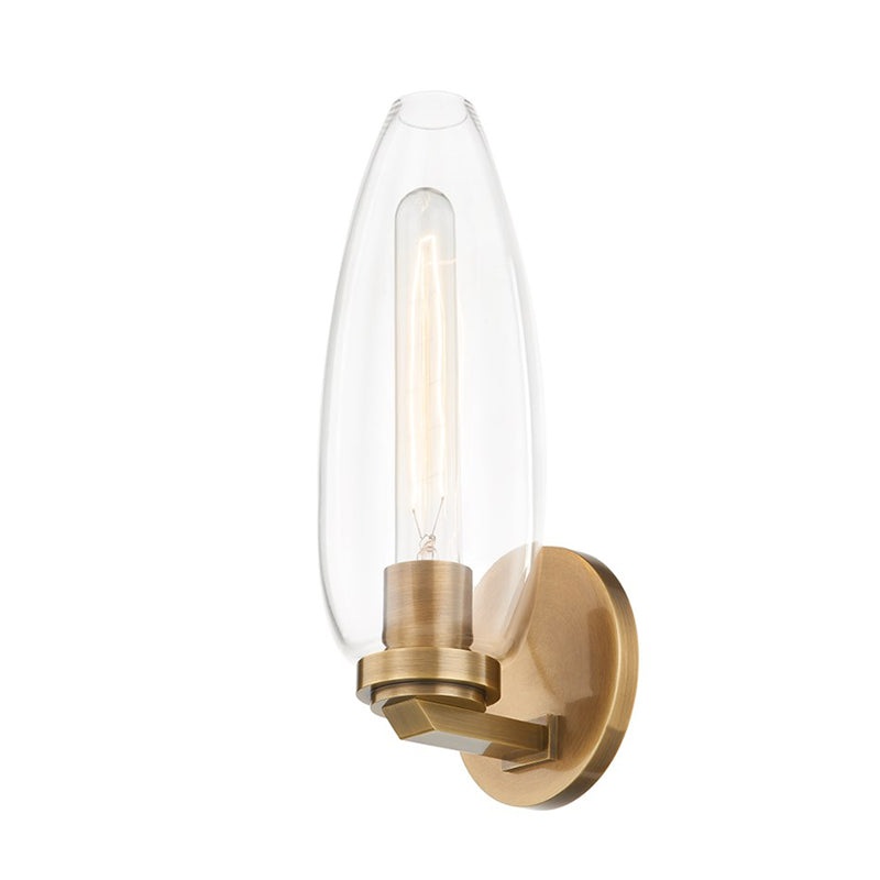 Troy B4313 Fresno 1-lt 13″ Tall Wall Sconce