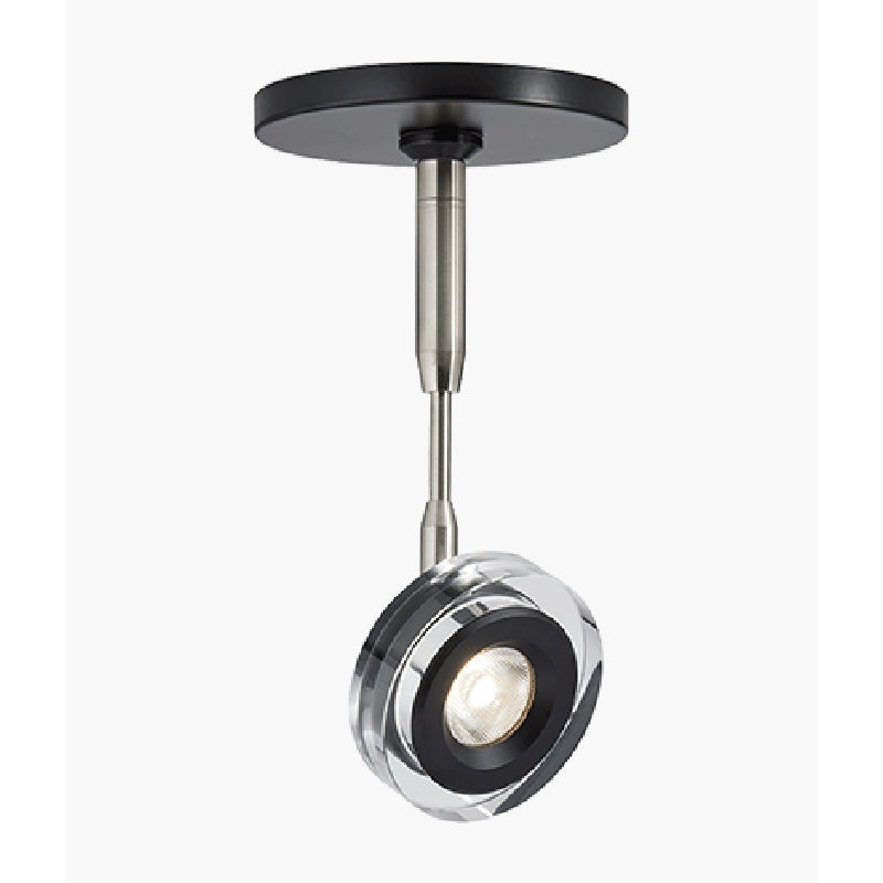 Visual Comfort 700MPBRM 3″ 9.2W LED Brim Head with Monopoint Canopy, 5″ Stem