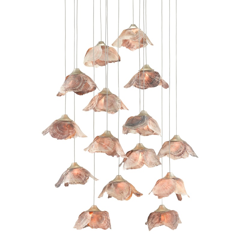 Catrice Round 15-Light Multi-Drop Pendant