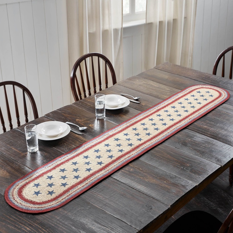 Celebration Jute Oval Runner 13×72