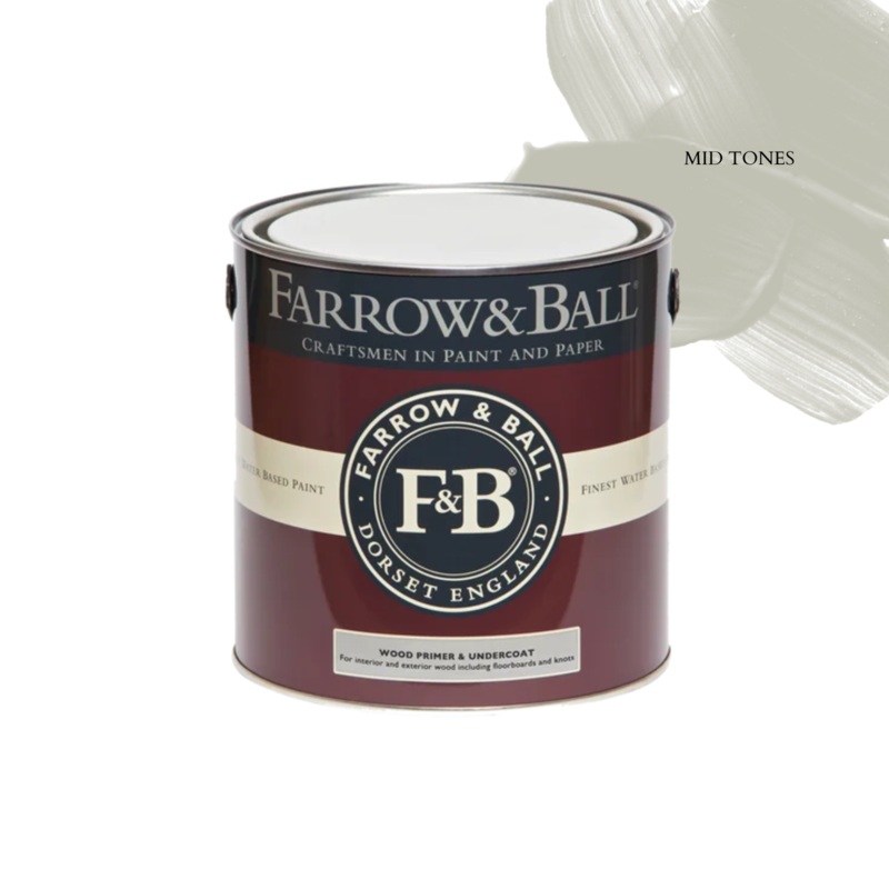Farrow & Ball Wood Primer and Undercoat – Mid Tones