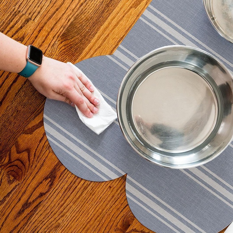 Jane Dog PetFlat | Blue – Premium Vinyl Mat