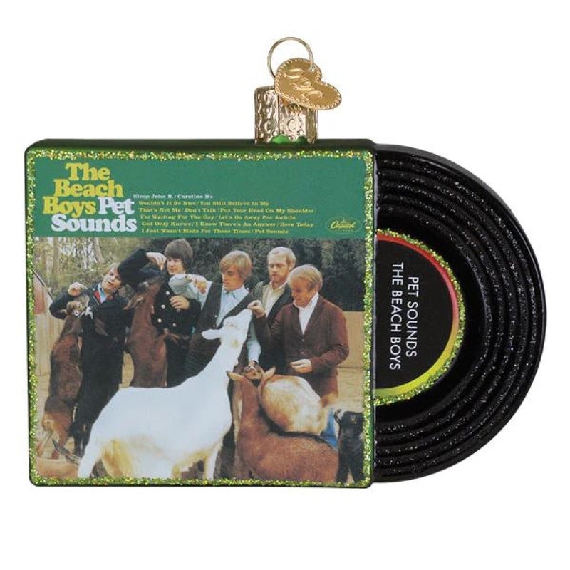 Old World Christmas Blown GlassOrnament for Christmas Tree,Pet Sounds Album Cover