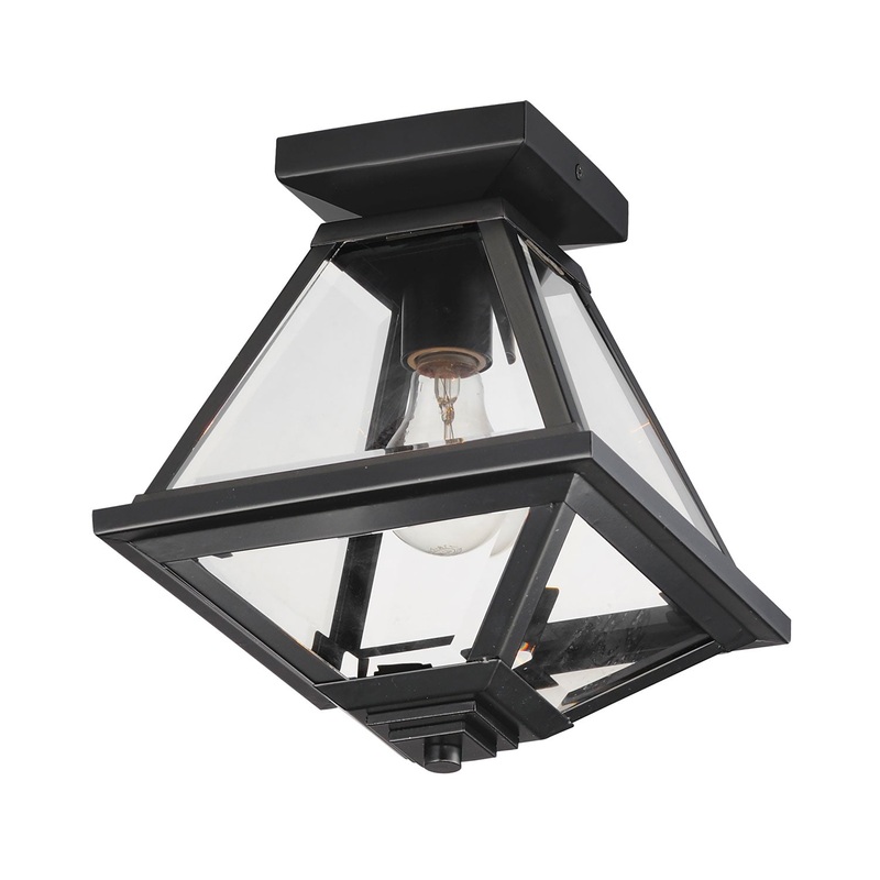 Prism Outdoor Flush Mount Ceiling Light